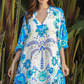 Island Cove Summer Dress Blue