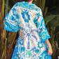 Island Cove Summer Dress Blue