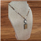 Bohemian Necklace Natural Stone Glass With Pendants