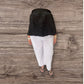 Linen pants Shirred waist with pockets O/S 8-14