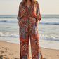 Selena Print Bohemian High Waist Pants