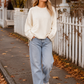 OBella Knit Top Cream