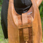 Cowhide Leather Shoulder Bag Brown