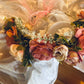 Flower Crown Headpiece “Sasha” Wedding-Bridesmaids-Festival
