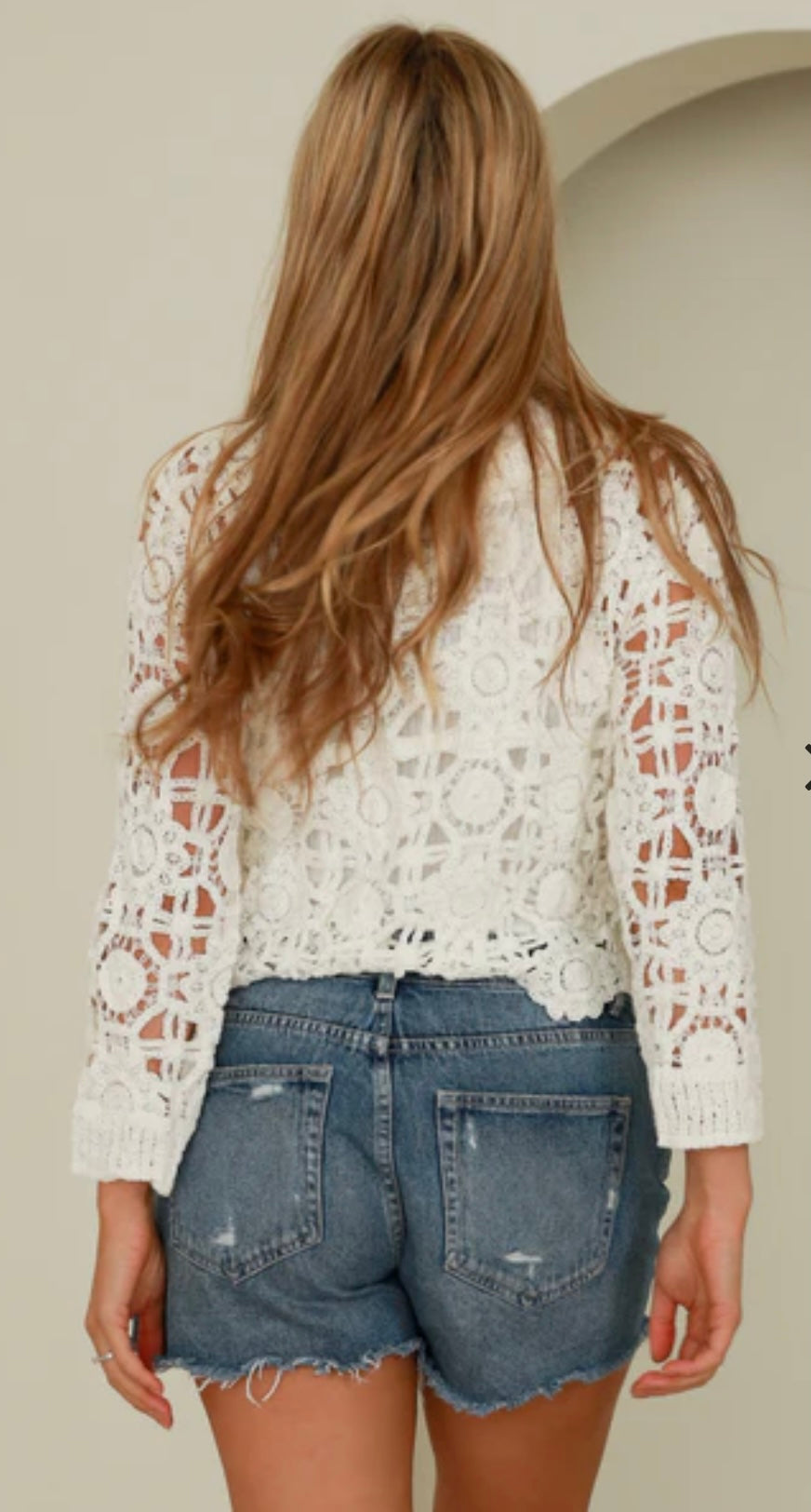 Exclusive Design Lace Top long Sleeve