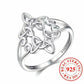 Plan Sterling Silver Celtic Knot Ring