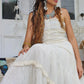 Christie Bohemian Cotton-Lace Trim Dress Wedding-Occasion-Summer