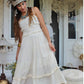Christie Bohemian Cotton-Lace Trim Dress Wedding-Occasion-Summer